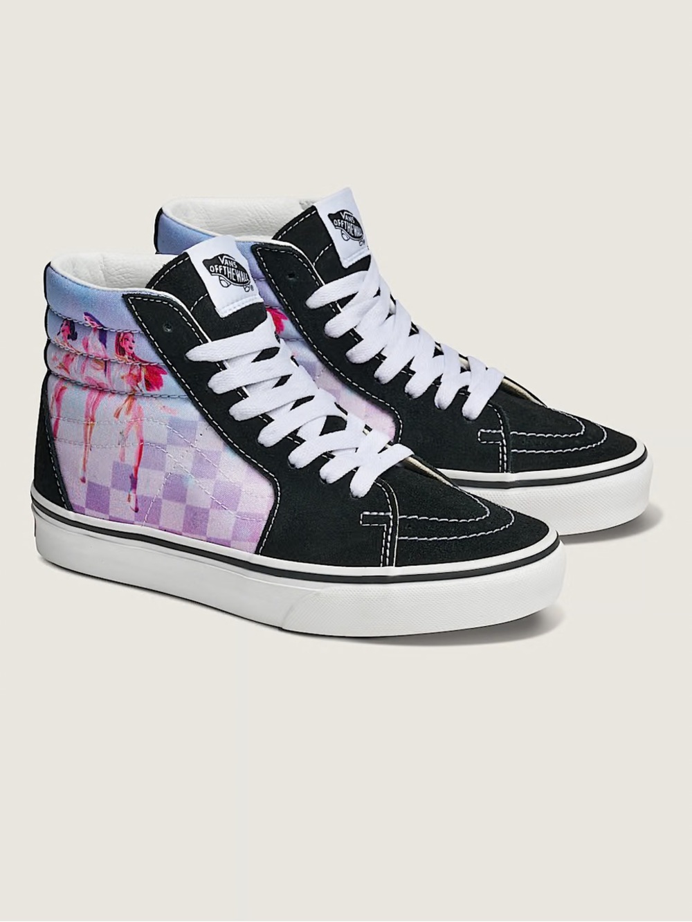 Vans Sk8-Hi Lace-Up High-Top Sneakers KPOP Demon Hunters